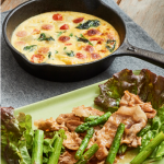 ヨシケイ伝授！健康レシピ～アスパラと豚肉の生姜焼き～