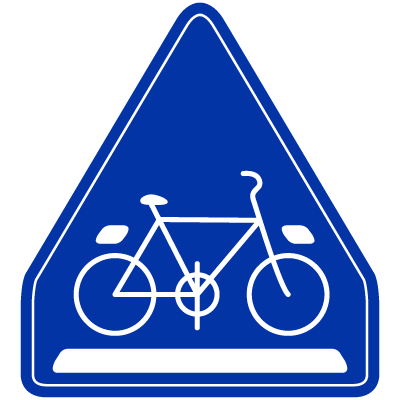 自転車横断帯