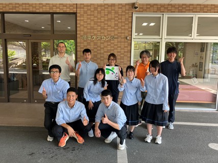 湖北高校発信！第一回企業取材　花平ケアセンターさんへレッツゴー!!