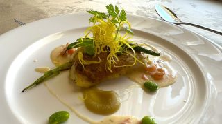 「仏蘭西料理クレール」の『Aコース』（篠ケ瀬町）