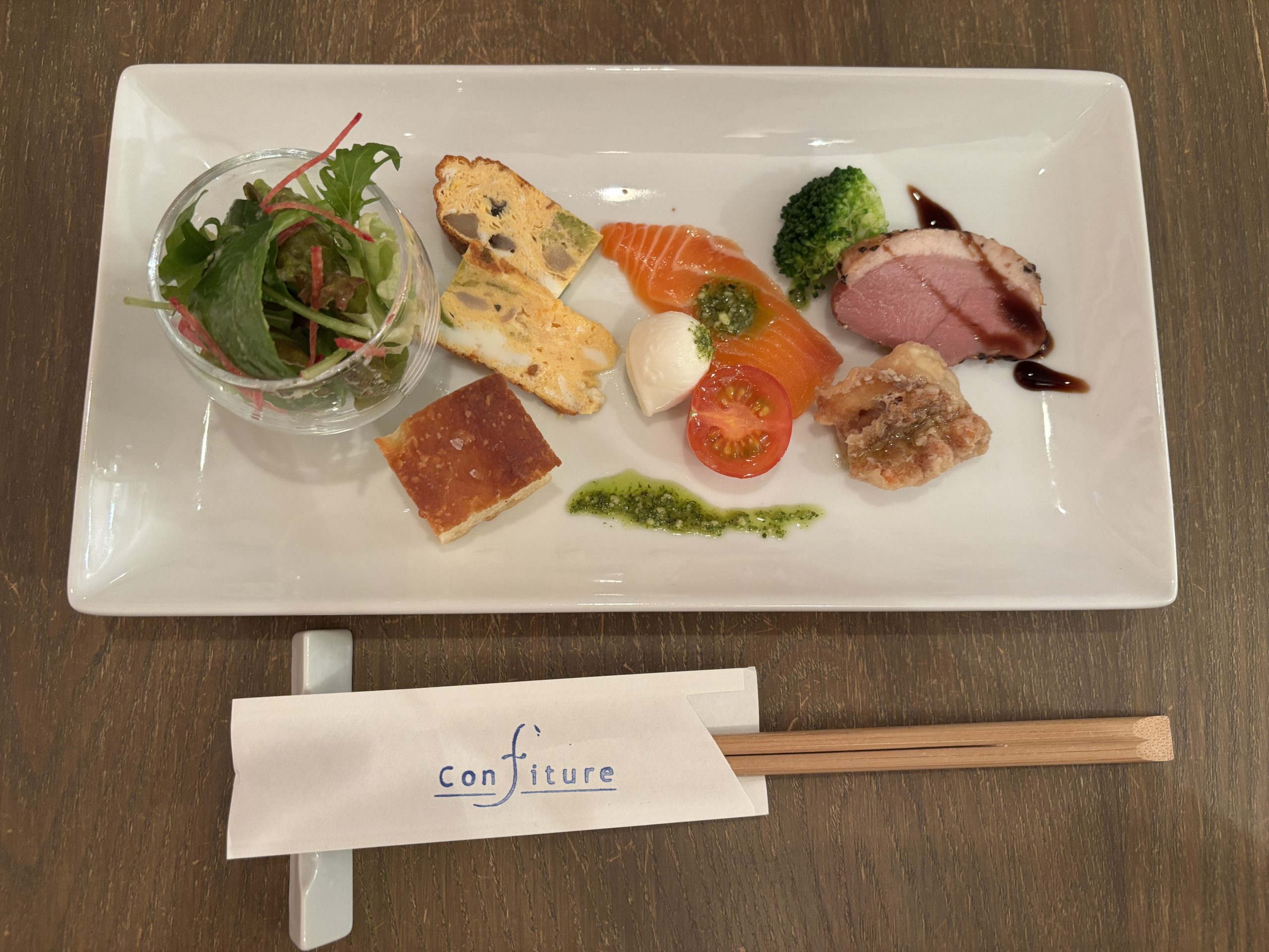 「confiture(コンフィチュール)」の『Aランチ(パスタランチ)』(住吉)