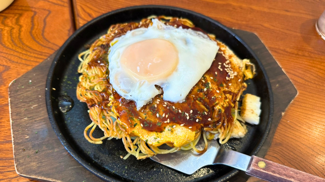 「お好み焼きタイラ 有玉店」の『TAIRAスペシャル』（有玉南町）