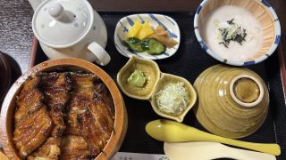 浜松の老舗「うなぎ専門店 中川屋」─一番人気『うなぎとろろ茶漬け』と『うな重(雅)【うなぎ1.5匹】』（中野町）
