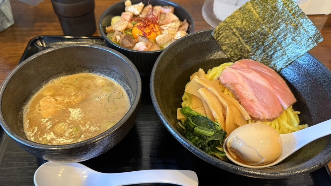 【7月25日NEWOPEN】「麺屋吉祥 浜松天王店」の『DX極みつけ麺』（天王町）