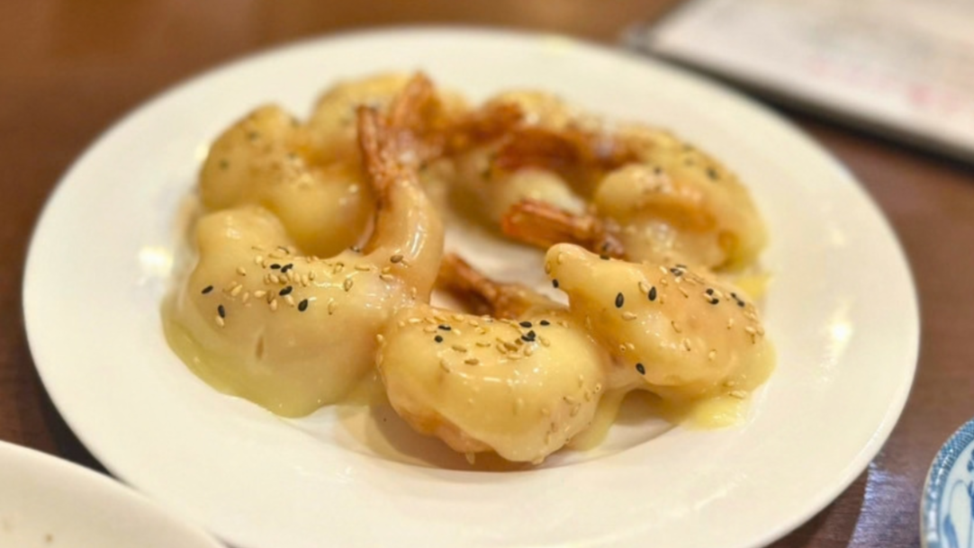 「上海キッチン」の『人気No.1当店名物エビマヨ』（旅籠町）