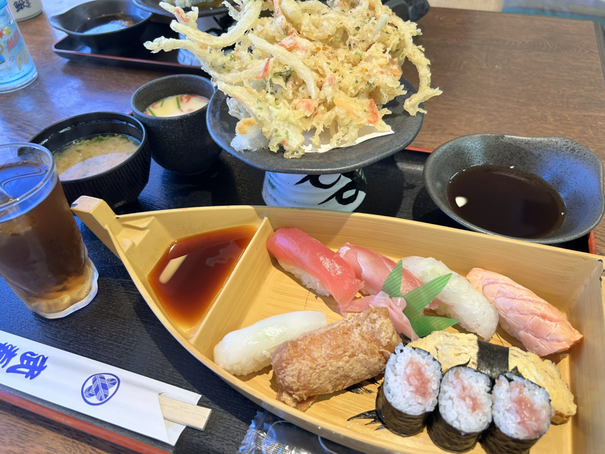 「武寿司」の『昼御膳』（渡瀬町）