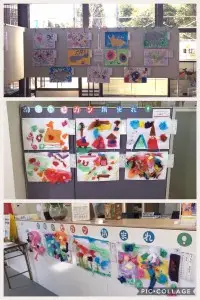 2017年4月雄踏のピカソ集まれ！作品展示の様子