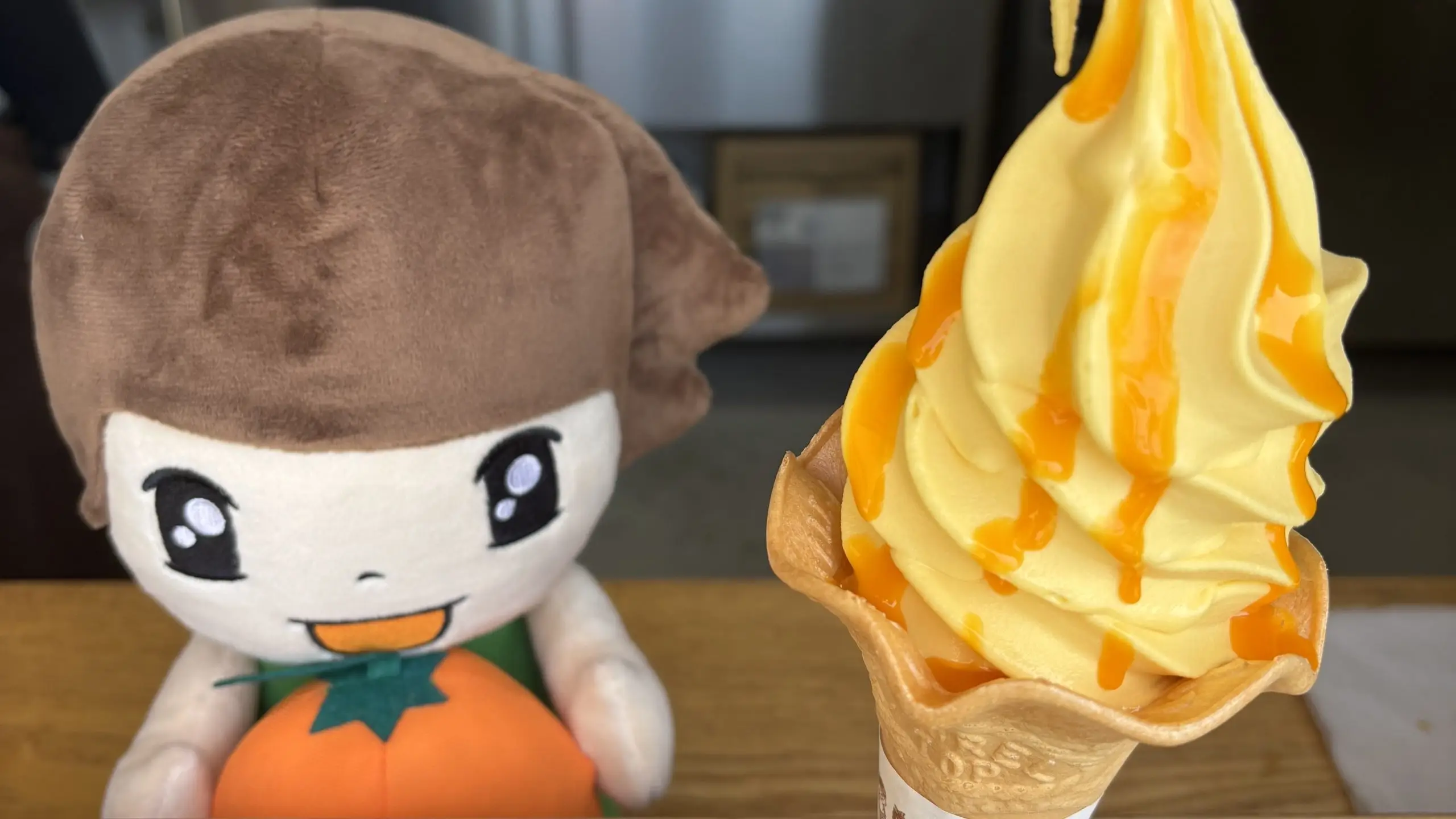 「三ヶ日町農業協同組合」の『三ケ日みかんソフトクリーム🍦』（三ヶ日町）